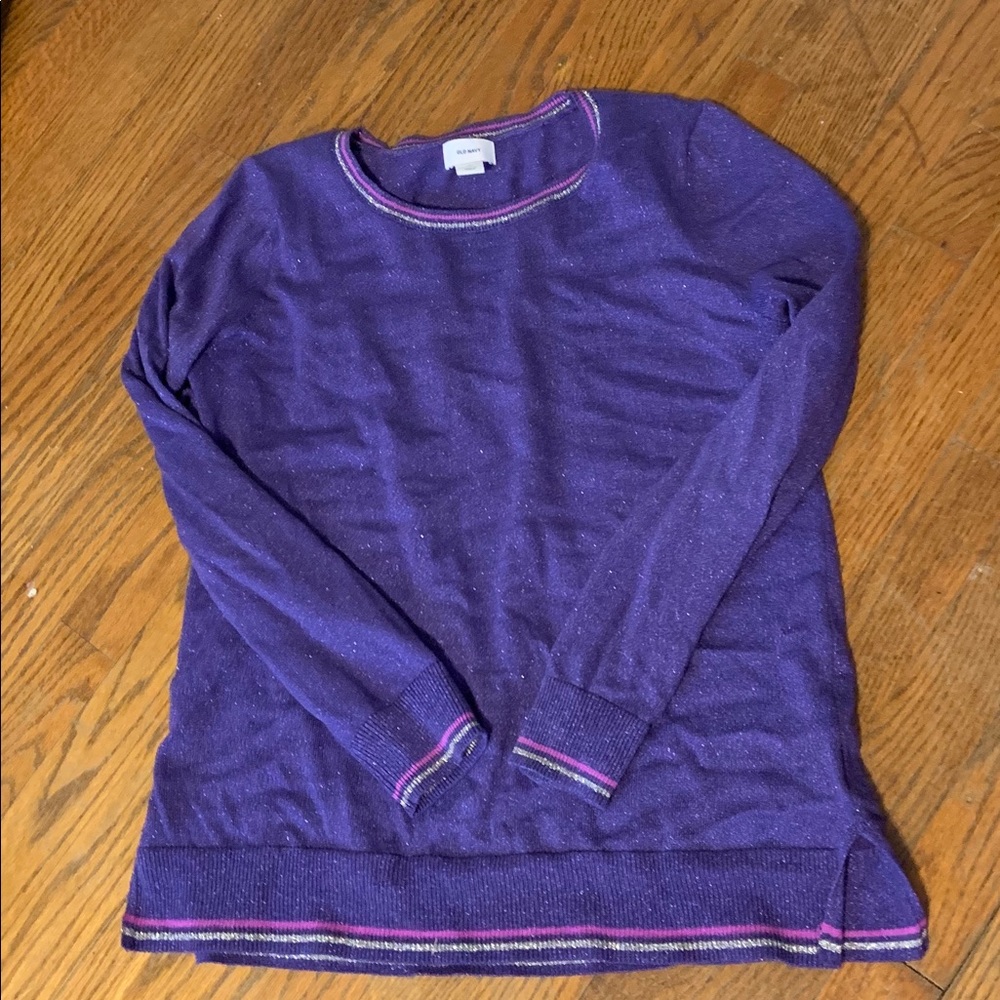 Purple Old Navy Sweater